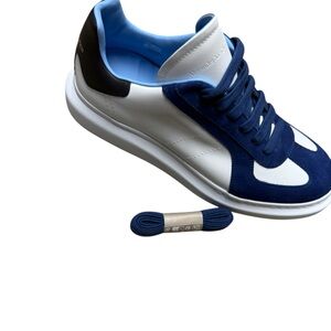 Alexander McQueen Men's Navy shoe laces
